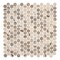 Andova Tiles SAMPLE Dexo 1 x 1 Glass Penny Round Mosaic Wall  Floor Tile SAM-ANDDEX333 - alternate 4